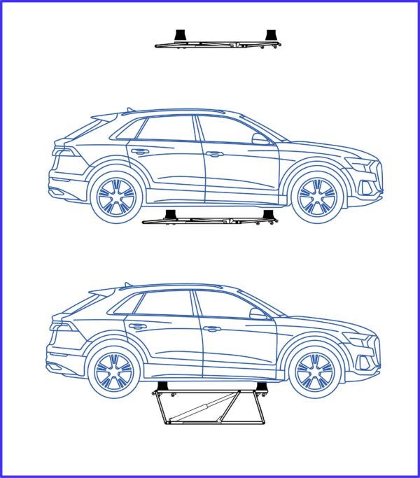 E4G KL322 Kwik Lift EV Pads (4-Pack) – Fits Fiat 500e, Volvo XC90 & More - Image 6